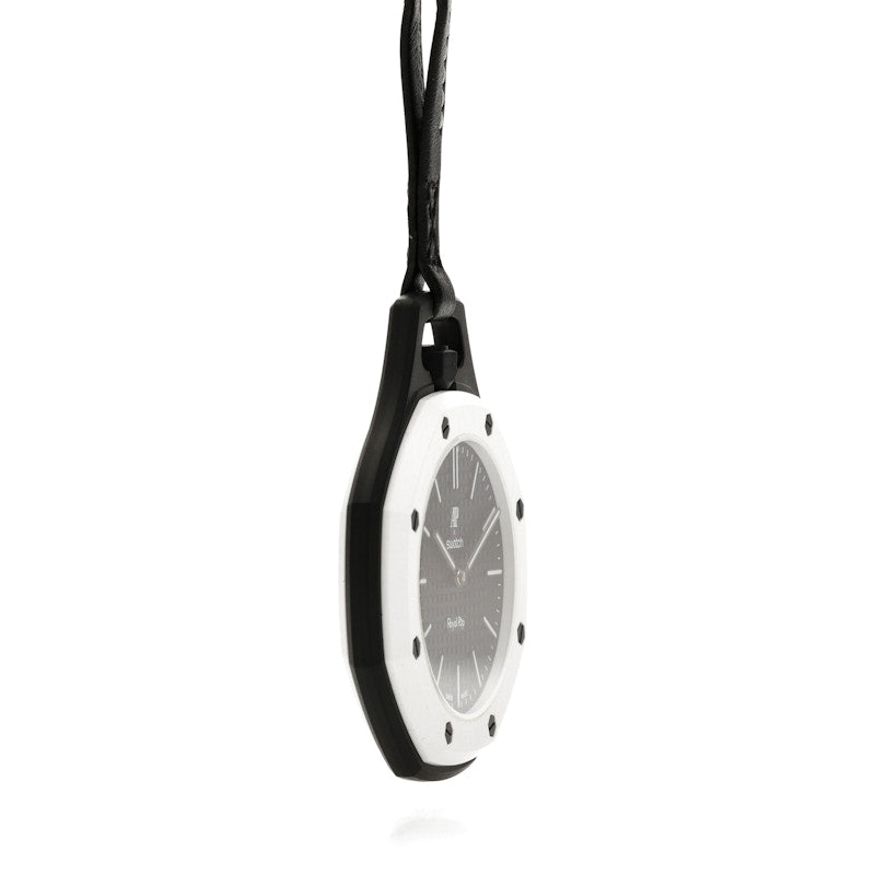 Swatch x Audemars Piguet AP Bioceramic Royal Pop Ocho Negro SSX03W101N, vista a 360 gradi 30 di 36