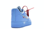 Nike Air Force 1 Low Off White University Blue - University Blue/Metallic Silver-White - CI1173-400 - 30