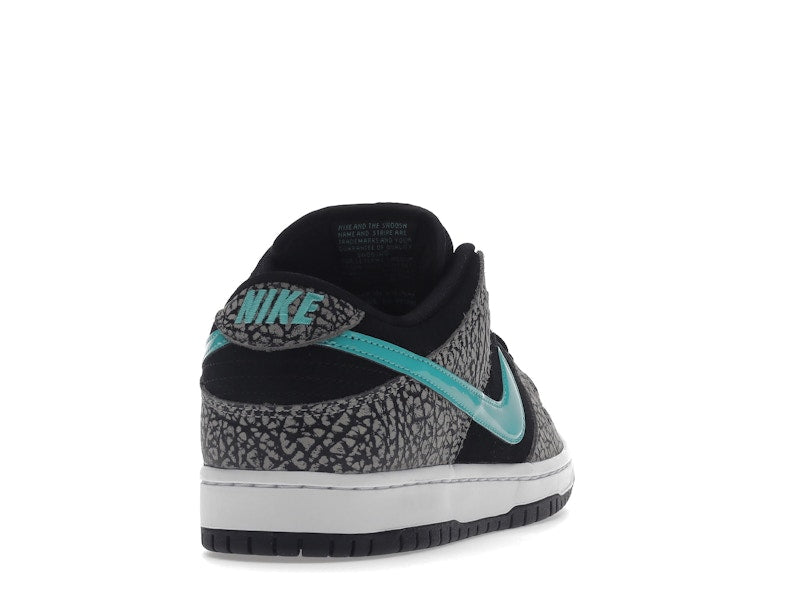 Nike Sb Dunk Low Atmos Elephant - Medium Grey/Black-White-Clear Jade - BQ6817-009 - 30