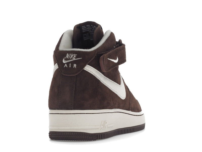 Nike Air Force 1 Mid Qs Chocolate - Chocolate/Cream - DM0107-200 - 30