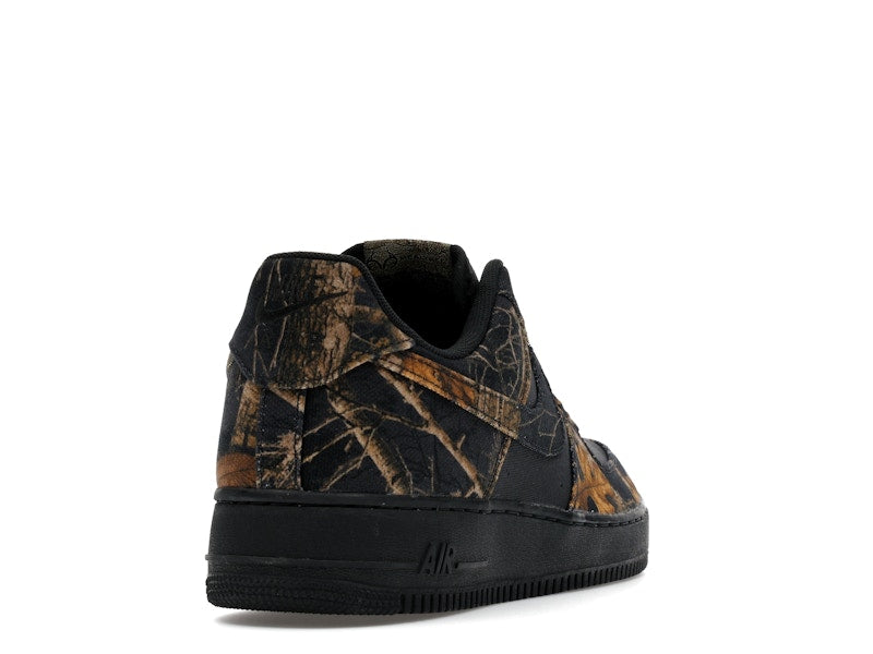 Nike Air Force 1 Low Realtree Black Camo - Off Noir/Multi-Color/Gum Yellow - IH1221-001 - 30