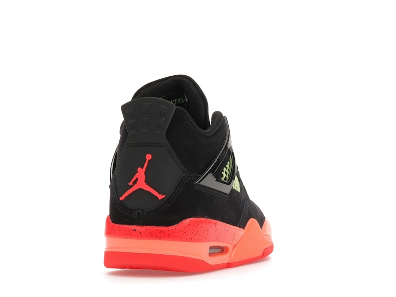 Air Jordan 4 Retro Black Infrared Barely Volt (GS) - Black/Infrared 23/Bright Mango/Barely Volt/White - II1271-001 - 30