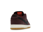 Nike Sb Dunk Low Pro Burgundy Crush - Burgundy Crush/Black/Mystic Dates/Sail/Gum Light Brown/Safety Orange - IO2304-600 - 30