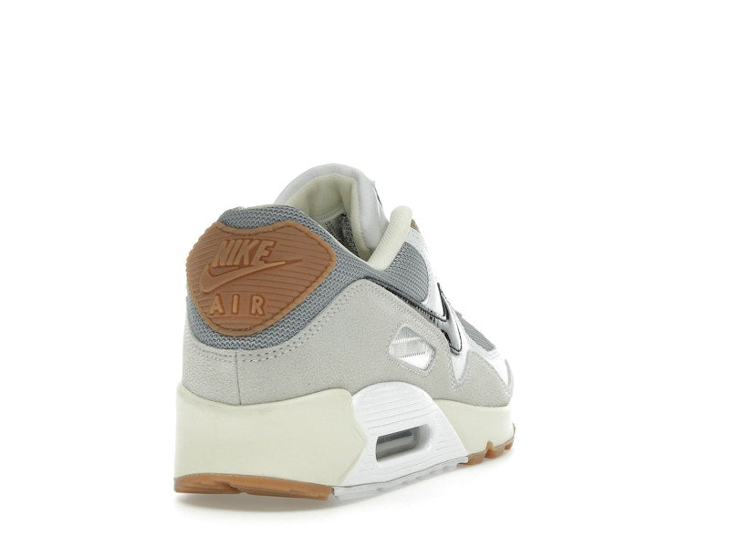 Nike Air Max 90 SP Patta Waves Particle Grey Coconut Milk, vista a 360 gradi 30 di 36