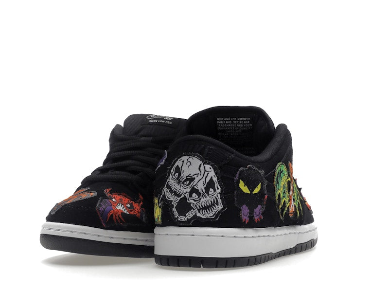 Nike Dunk Sb Low Pro Qs Neckface - Black/White-Multi Color - DQ4488-001 - 30
