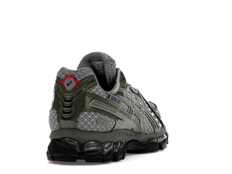Asics Gel Kayano 121 Up There - Olive Green/Grey/Red - 1203A869-021 - 30