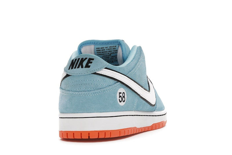 Nike Sb Dunk Low Club 58 Gulf - Blue Chill/Safety Orange-Black-White - BQ6817-401 - 30