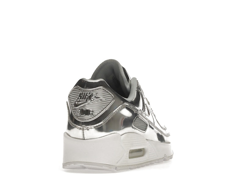 Nike Air Max 90 Metallic Silver 2020 (W) - Metallic Silver/Metallic Silver-White - CQ6639-001 - 30