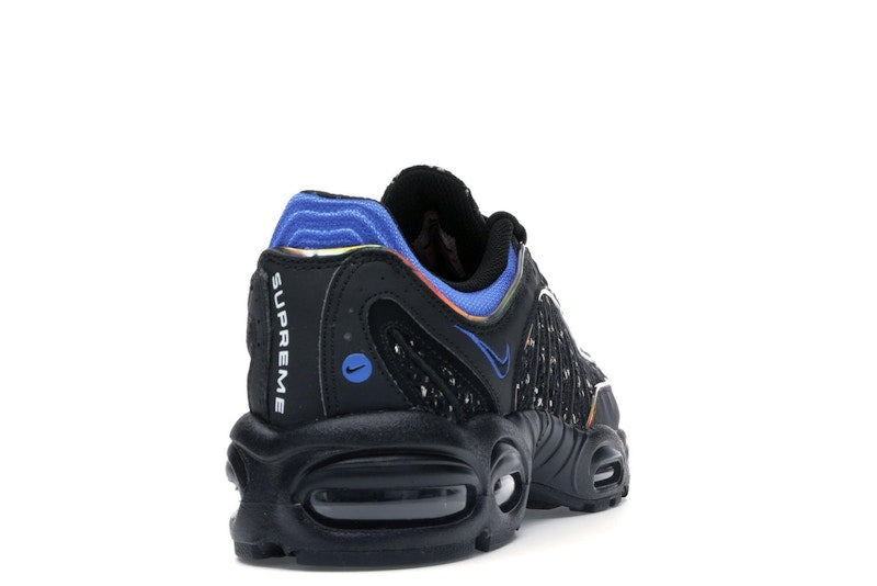 Nike Air Max Tailwind 4 Supreme Black, vista a 360 gradi 30 di 36