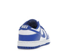 Nike Dunk Low White Hyper Royal (2025), vista a 360 gradi 30 di 36