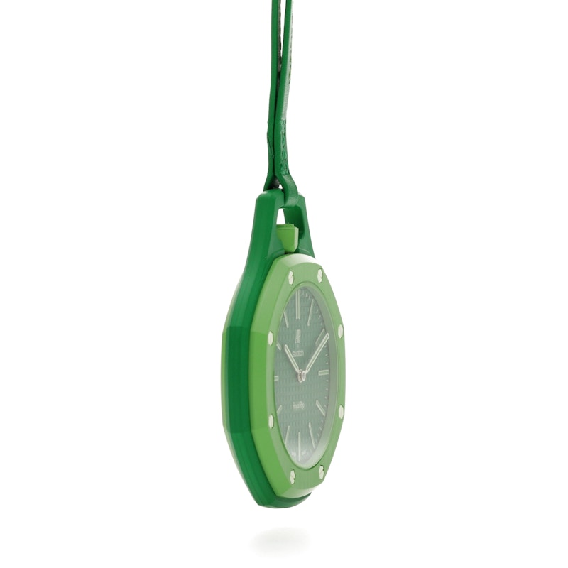 Swatch x Audemars Piguet AP Bioceramic Royal Pop Green Eight SSX03G100N, vista a 360 gradi 30 di 36