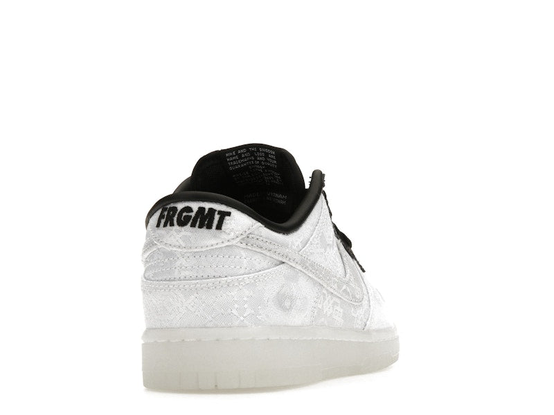 Nike Dunk Low Clot Fragment White - White/Black - FN0315-110 - 30