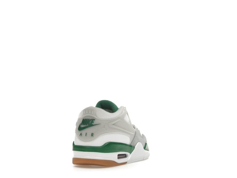 Air Jordan 4 Rm Pine Green (GS) - White/Pine Green/Neutral Grey/Wolf Grey/Varsity Red/Gum Dark Brown - FQ7938-103 - 30