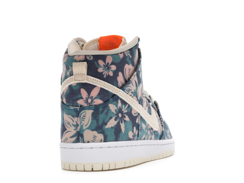 Nike SB Dunk High Hawaii - Sail/Blue-Green Aqua - CZ2232-300 - 30