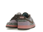 Nike Dunk Low Harris Tweed Purple Pink (Women's), vista a 360 gradi 30 di 36