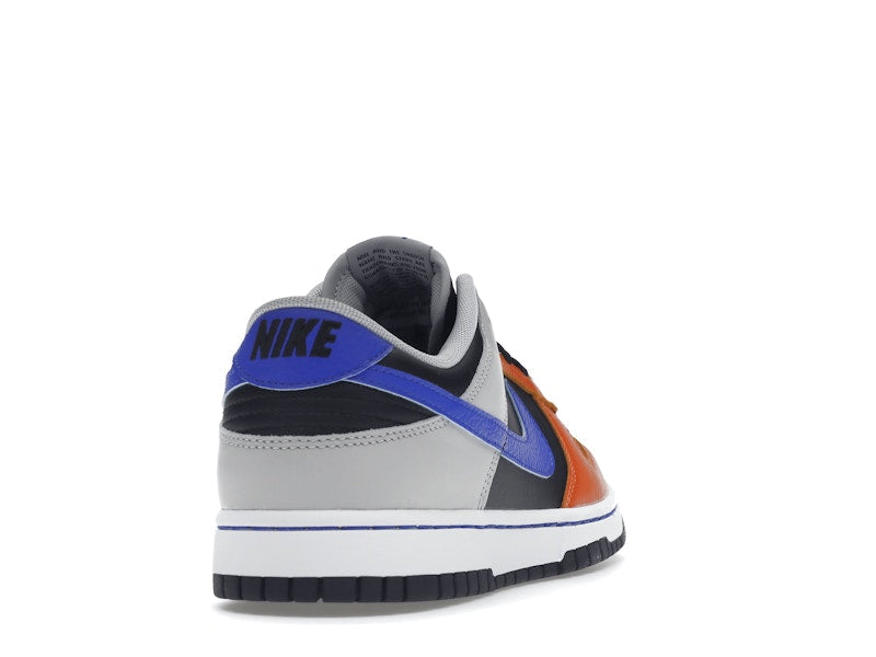 Nike Dunk Low EMB NBA 75th Anniversary Knicks - Black/Racer Blue-Grey Fog-Orange - DD3363-002 - 30