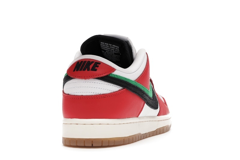 Nike SB Dunk Low Frame Skate Habibi - White/Black-Green-Red-Gum - CT2550-600 - 30
