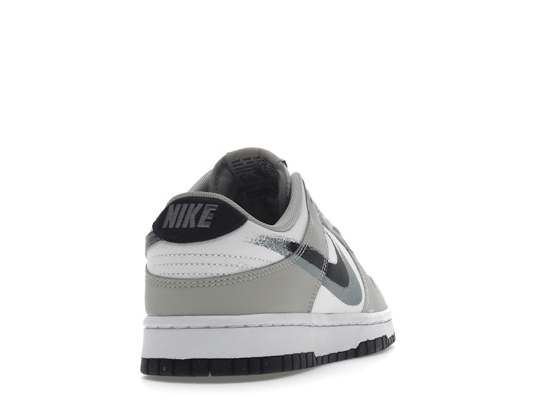 Nike Dunk Low Stencil Swoosh - White/Light Stone/Black - FD0661-100 - 30