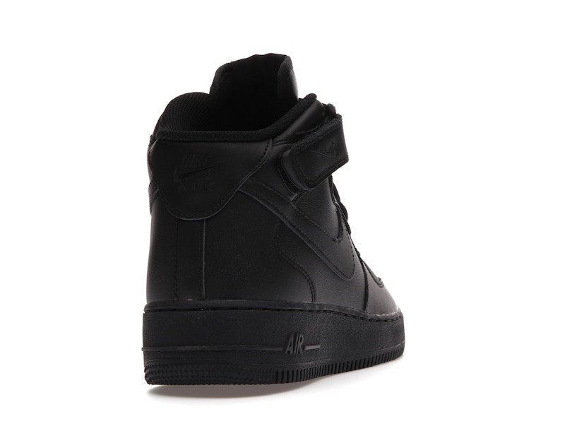 Nike Air Force 1 Mid 07 Triple Black 2021 - Black/Black - 315123-001/CW2289-001 - 30