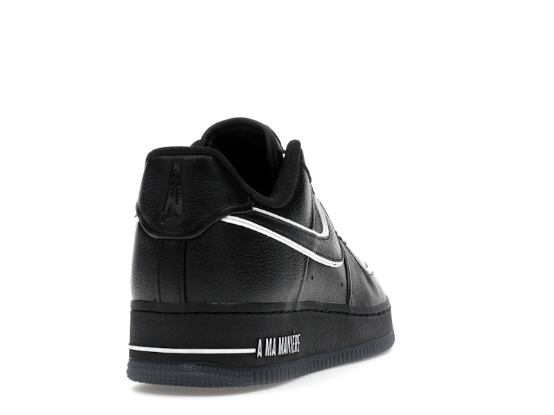 Nike Air Force 1 Low A Ma Maniere Hand Wash Cold Womens - Black/White/Black/Black - HF4084-001 - 30