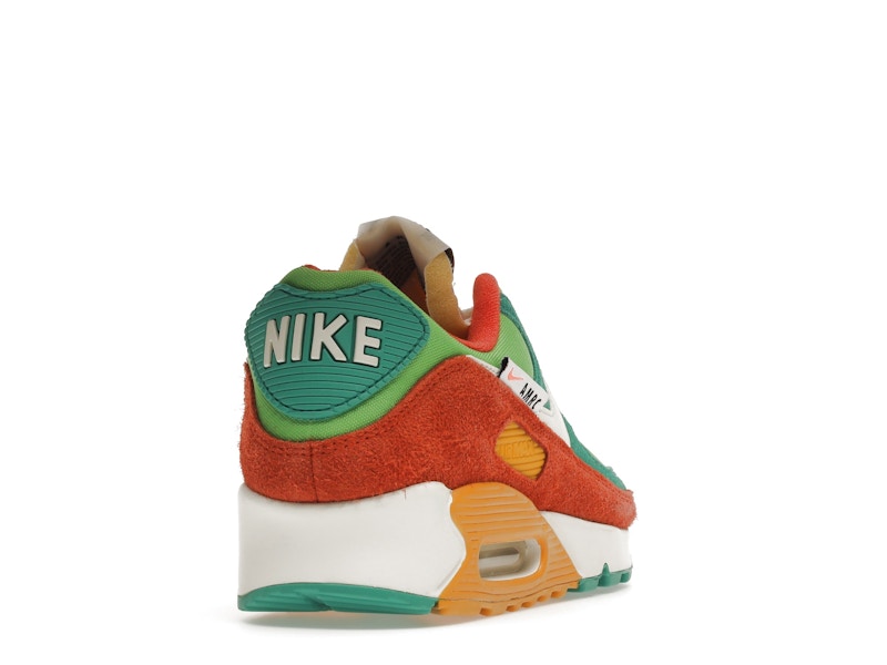Nike Air Max 90 SE Running Club - Roma Green/Sail/Orange/Mean Green - DC9336-300 - 30