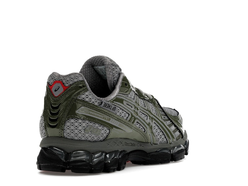Asics Gel Kayano 121 Up There - Olive Green/Grey/Red - 1203A869-021 - 31