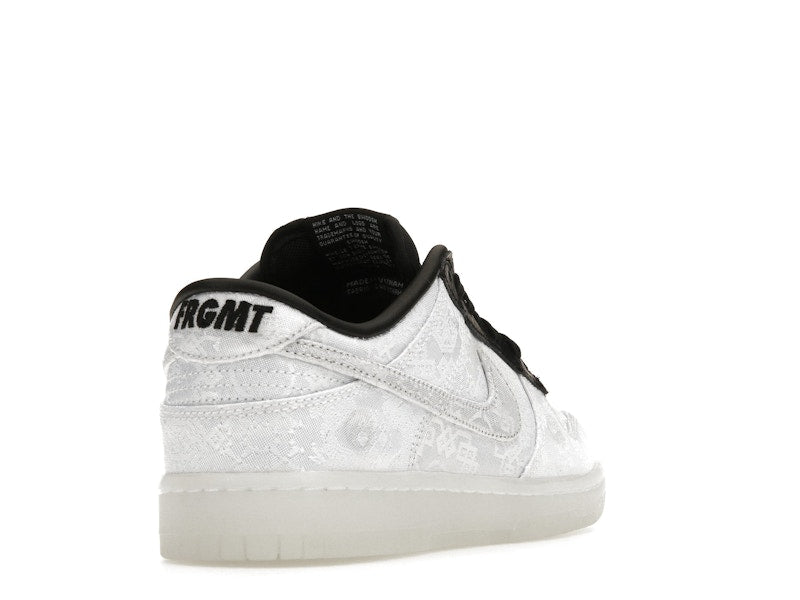 Nike Dunk Low Clot Fragment White - White/Black - FN0315-110 - 31