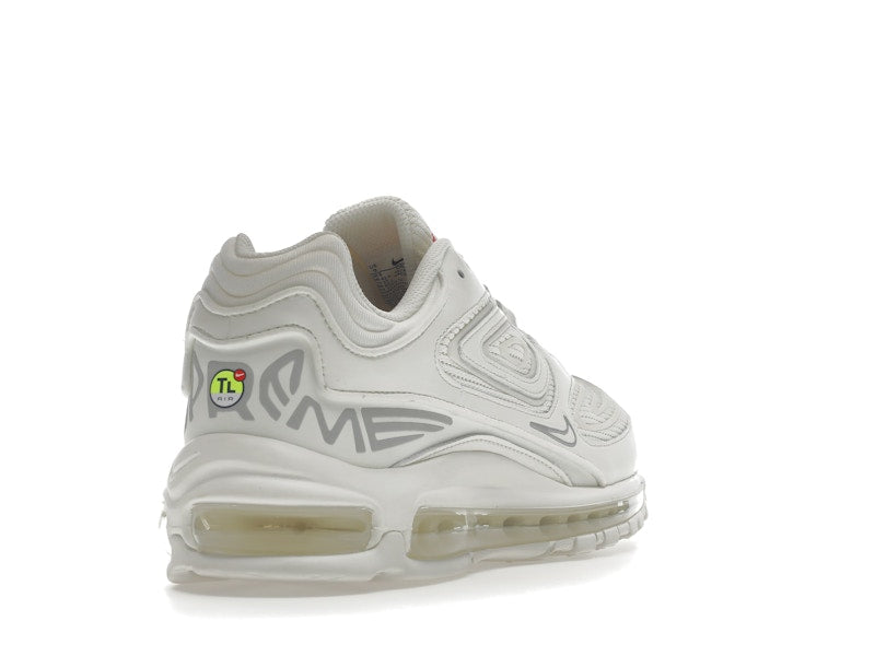 Nike Air Max 98 TL Supreme White, vista a 360 gradi 31 di 36