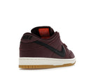 Nike Sb Dunk Low Pro Burgundy Crush - Burgundy Crush/Black/Mystic Dates/Sail/Gum Light Brown/Safety Orange - IO2304-600 - 31