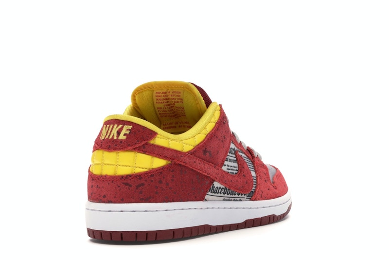 Nike Dunk Sb Low Rukus Crawfish - Action Red/Metallic Silver-Tour Yellow - nike-dunk-sb-low-rukus-crawfish - 31