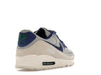 Nike Air Max 90 Coconut Milk Deep Royal Blue, vista a 360 gradi 31 di 36