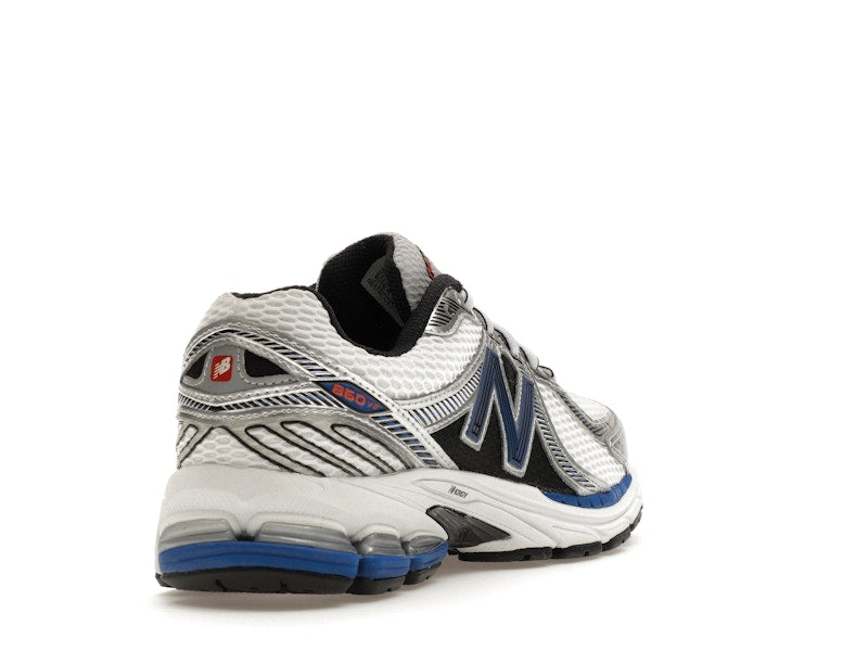 New Balance 860v2 White Team Royal Silver - White/Team Royal - ML860XB - 31