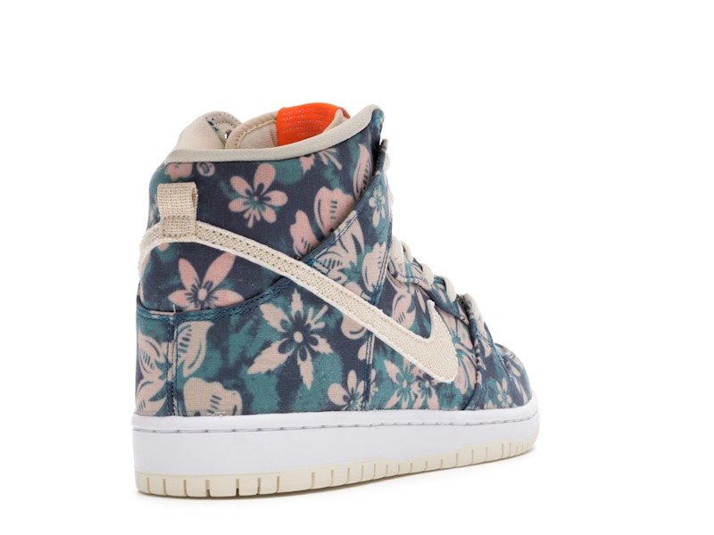 Nike SB Dunk High Hawaii - Sail/Blue-Green Aqua - CZ2232-300 - 31