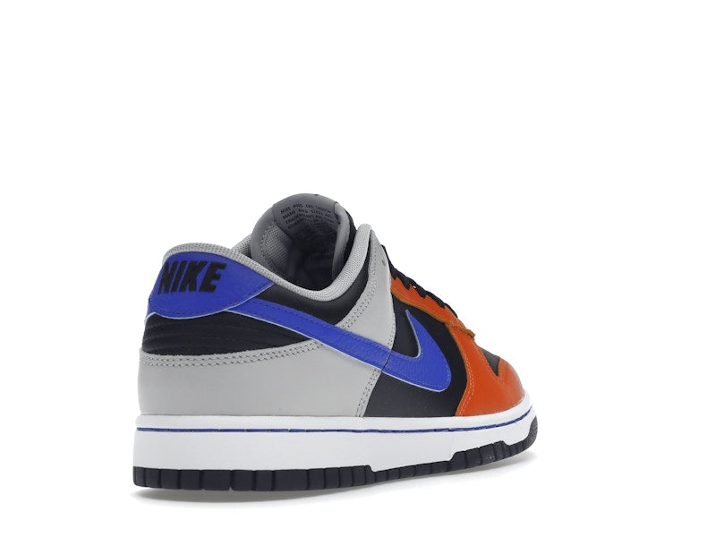 Nike Dunk Low EMB NBA 75th Anniversary Knicks - Black/Racer Blue-Grey Fog-Orange - DD3363-002 - 31