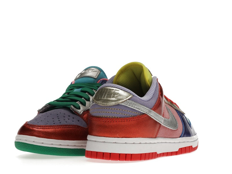 Nike Dunk Low Sunset Pulse (W) - Sunset Pulse/Silver-Purple Pulse - DN0855-600 / DD1872-600 - 31
