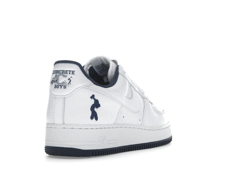 Nike Air Force 1 Low Lil Yachty Concrete Boys Its Us - White/White/Midnight Navy/Dark Powder Blue - IB5720-100 - 31