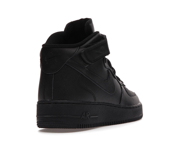 Nike Air Force 1 Mid 07 Triple Black 2021 - Black/Black - 315123-001/CW2289-001 - 31