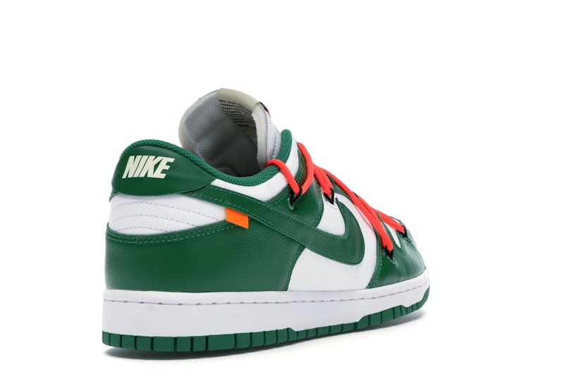 Nike Dunk Low Off White Pine Green - White/Pine Green-Pine Green - CT0856-100 - 31