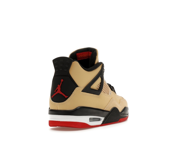 Air Jordan 4 Retro Pizza (GS) - Fire Red/Sesame/White/Starfish - IH2094-200 - 31