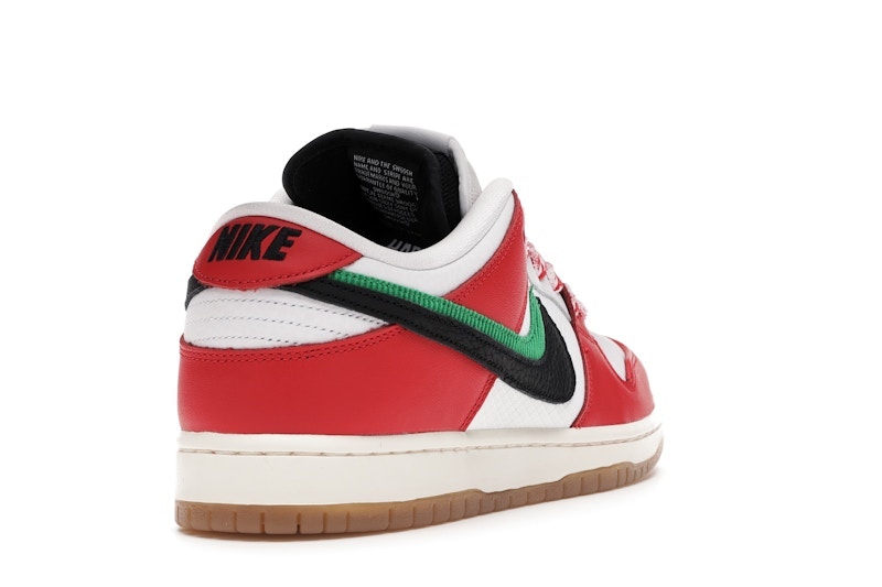 Nike SB Dunk Low Frame Skate Habibi - White/Black-Green-Red-Gum - CT2550-600 - 31