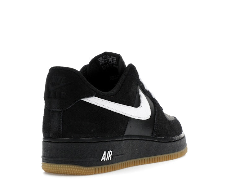 Nike Air Force 1 Low '07 LV8 Black Gum Light Brown White, vista a 360 gradi 31 di 36