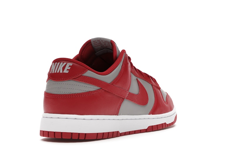 Nike Dunk Low Retro Medium Grey Varsity Red 2021 - Medium Grey/White/Varsity Red - DD1391-002 - 31