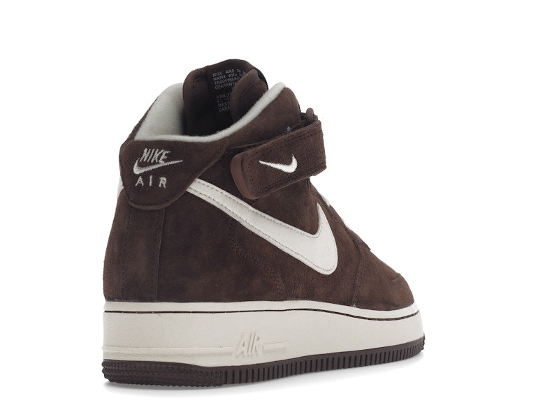 Nike Air Force 1 Mid Qs Chocolate - Chocolate/Cream - DM0107-200 - 31