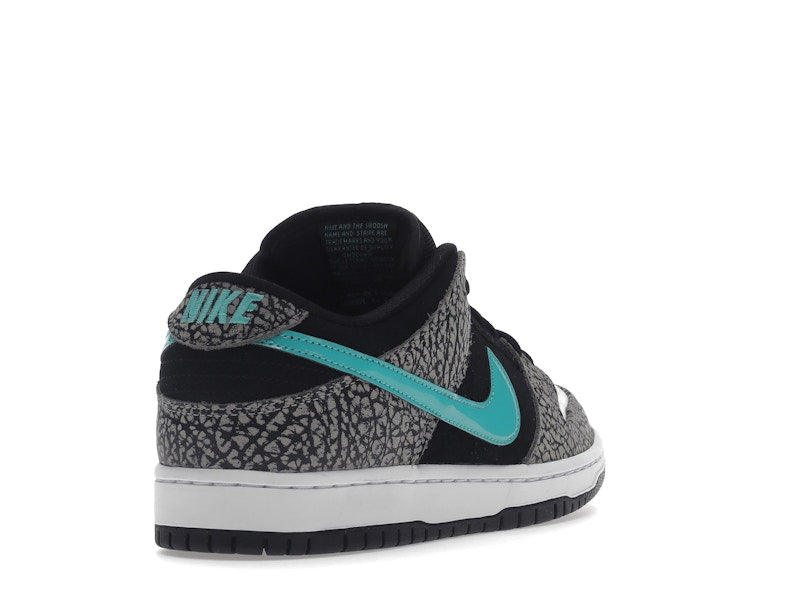 Nike Sb Dunk Low Atmos Elephant - Medium Grey/Black-White-Clear Jade - BQ6817-009 - 31