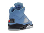 Air Jordan 5 Retro Unc University Blue, vista a 360 gradi 31 di 36