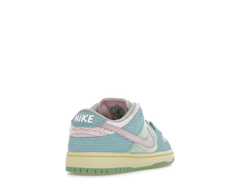 Nike Sb Dunk Low Verdy Visty (PS) - Blue Gaze/Light Arctic Pink/Bicycle Yellow - FZ7195-400 - 31