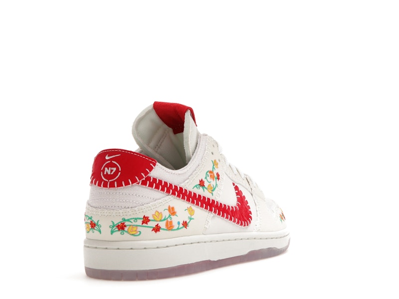 Nike SB Dunk Low Decon N7 Opti Yellow University Red - Opti Yellow/University Red-Bright Crimson-Stadium Green-Team Orange-Sail - FD6951-700 - 31