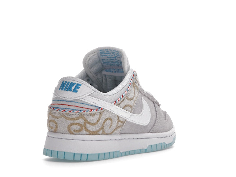 Nike Dunk Low Barbershop Grey - Grey/White/Teal - DH7614-500 - 31