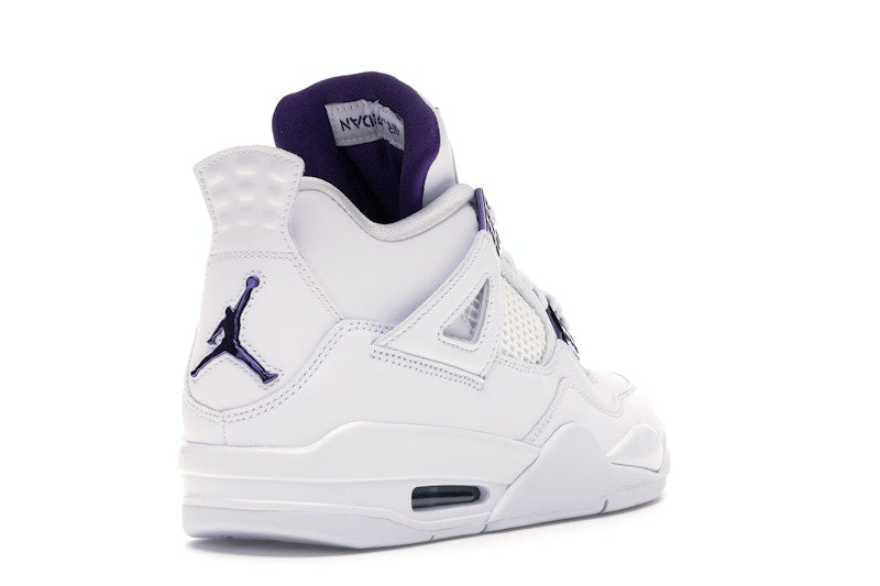 Air Jordan 4 Retro White Court Purple