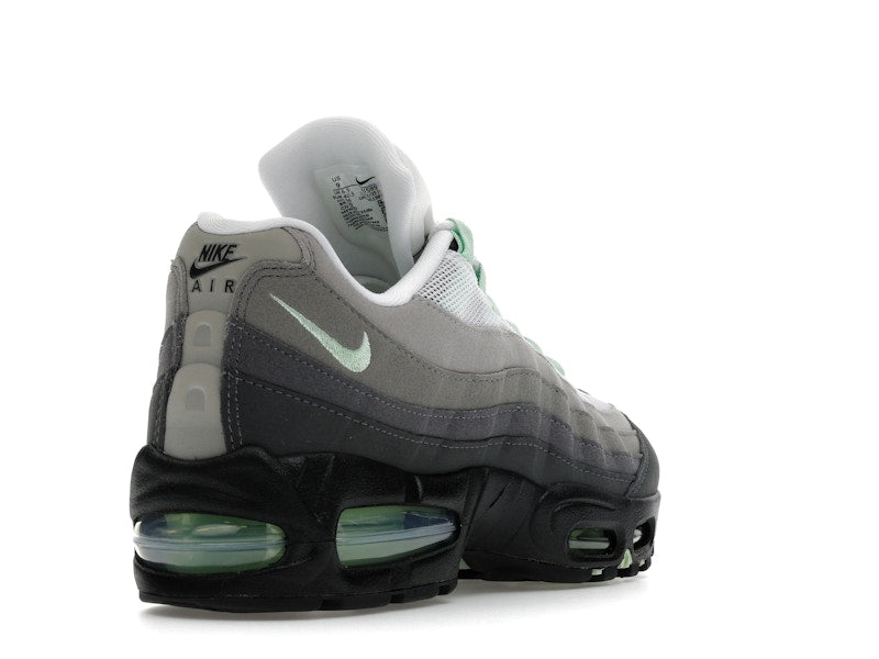 Nike Air Max 95 Og Big Bubble Fresh Mint Womens - Black/Fresh Mint/White/Medium Grey/Anthracite/Light Graphite - HJ5996-005 - 31